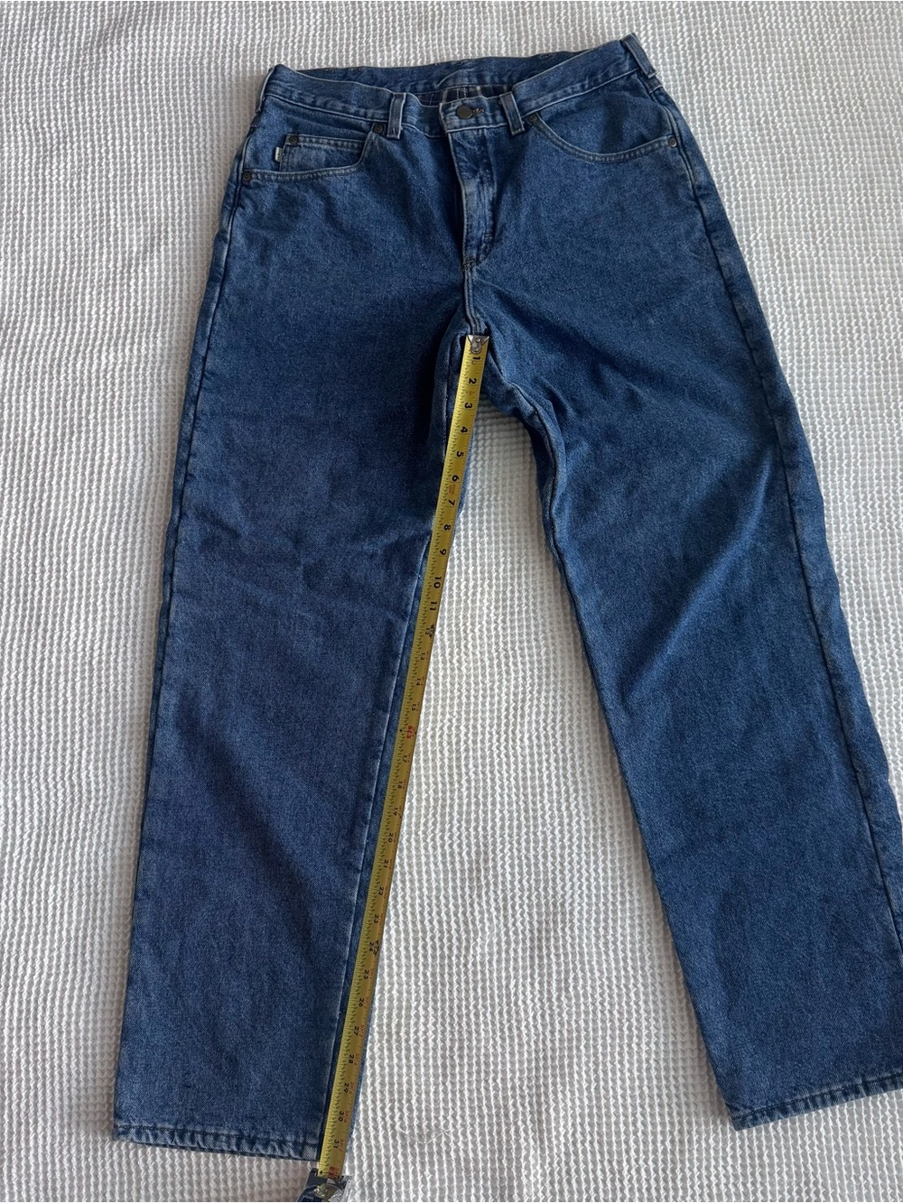 VINTAGE L.L Bean Double L Flannel Lined Jeans - Picture 5 of 14